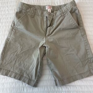 Cat & Jack Khaki Boy Shorts, 10 Husky